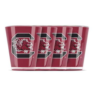 South Carolina Gamecocks Shot Glass - 4 Pack