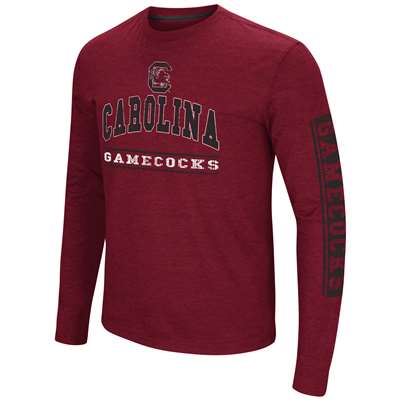 South Carolina Gamecocks Colosseum Sky Box L S T-shirt - Arch Print