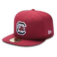 South Carolina Gamecocks New Era 5950 Fitted Baseball - Crimson