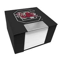 South Carolina Gamecocks Leather Memo Cube Holder