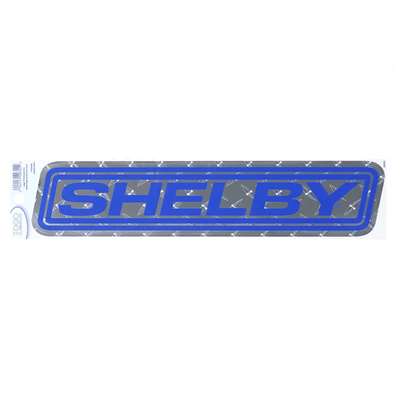 Carroll Shelby Diamond Plate Metallic Decal