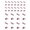 Southern Illinois Salukis Small Sticker Sheet - 2 Sheets