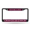 Southern Illinois Salukis Black License Plate Frame