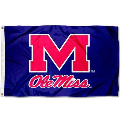 Mississippi Ole Miss Rebels 3' x 5' Flag - Royal