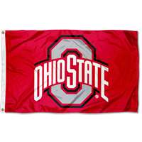 Ohio State Buckeyes 3' x 5' Flag - Red