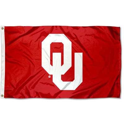 Oklahoma Sooners 3' x 5' Flag - Crimson