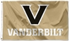 Vanderbilt Commodores 3' x 5' Flag - Vegas Gold