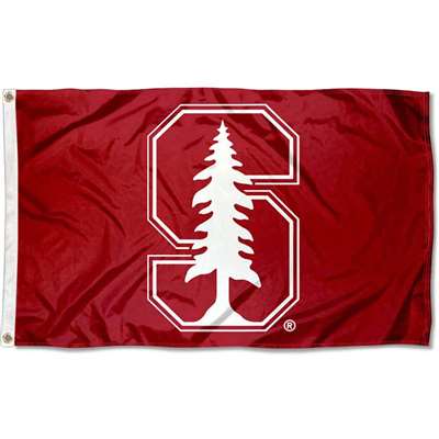 Stanford Cardinal 3' x 5' Flag - White Logo