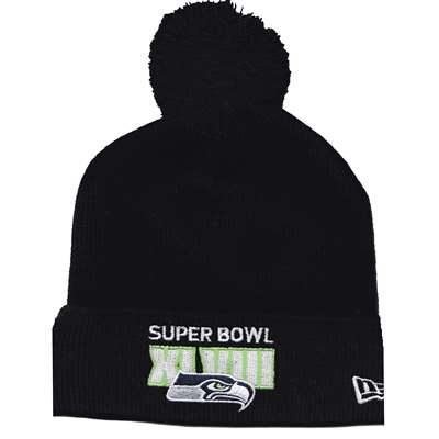 Seattle Seahawks New Era Super Bowl XLVIII Beanie