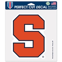 Syracuse Orange Full Color Die Cut Decal - 8