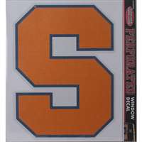 Syracuse Orange Perforated Vinyl Window Decal