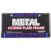 Syracuse Orange Metal Alumni Inlaid Acrylic License Plate Frame