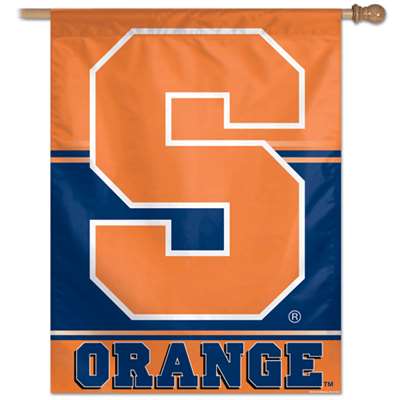 Syracuse Orange Banner/vertical Flag 27" X 37"