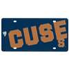 Syracuse Orange Full Color Mega Inlay License Plate