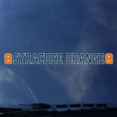 Syracuse Orange Automotive Transfer Decal Strip