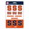 Syracuse Orange Mini Decals - 12 Pack