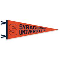 Syracuse Orange Wool Felt Pennant - 9" x 24"