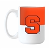 Syracuse Orange 15oz Colorblock Ceramic Mug