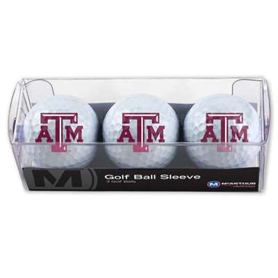 Texas A&M Aggies Golf Balls - 3 Pack