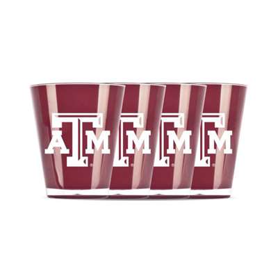 Texas A&M Aggies Shot Glass - 4 Pack