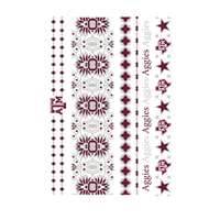 Texas A&M Aggies Jewelry Flash Tattoos