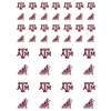 Texas A&M Aggies Small Sticker Sheet - 2 Sheets