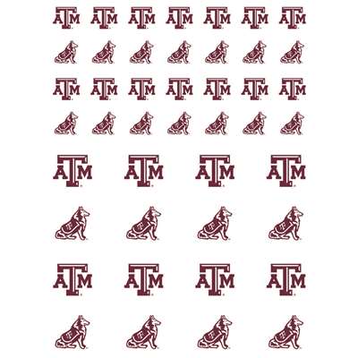 Texas A&M Aggies Small Sticker Sheet - 2 Sheets