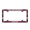 Texas A&M Aggies Plastic License Plate Frame