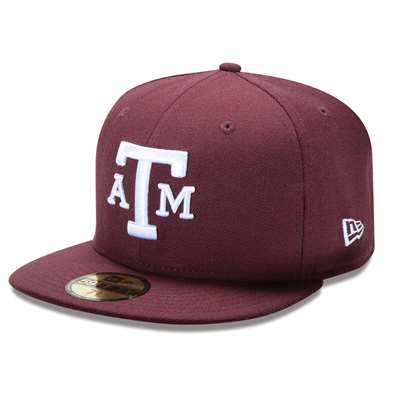 Texas A&M Aggies New Era 5950 Fitted Baseball - Maroon