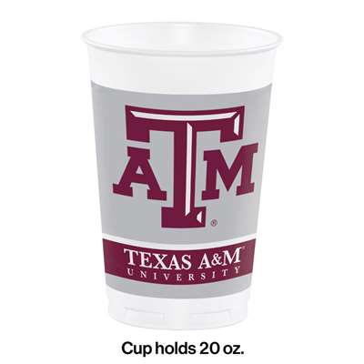 Be ready for game day! Cheer on your favorite college team with these full color party cups. This set of 8 (20 oz) cups are a high quality addition to any gathering.