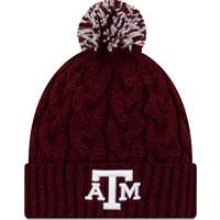 Texas A&M Aggies New Era Women's Cozy Cable Knit Beanie