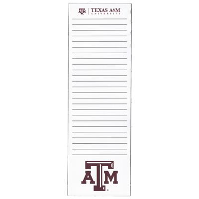 Texas A&M Aggies Magnetic To Do List Pad