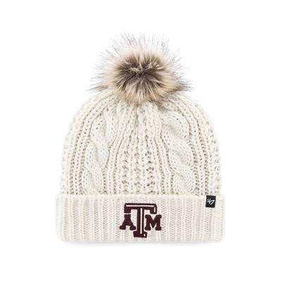 Texas A&M Aggies 47 Brand Womens Meeko Pom Knit