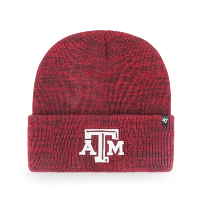 Texas A&M Aggies 47 Brand Brain Freeze Cuff Knit Beanie