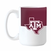 Texas A&M Aggies 15oz Colorblock Ceramic Mug