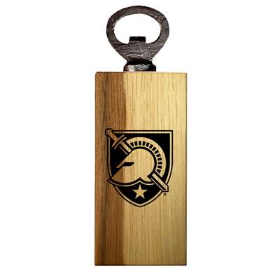 Army Black Knights Wooden Bottle Opener