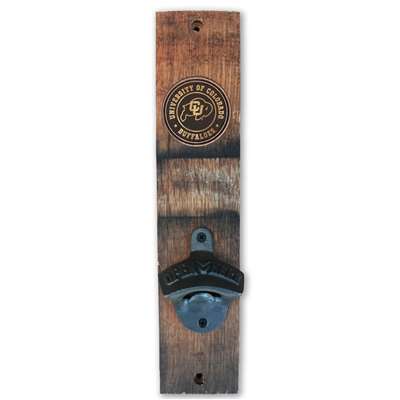 Colorado Buffaloes Barrel Stave Wall Mount Bottle Opener