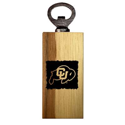 Colorado Buffaloes Wooden Bottle Opener