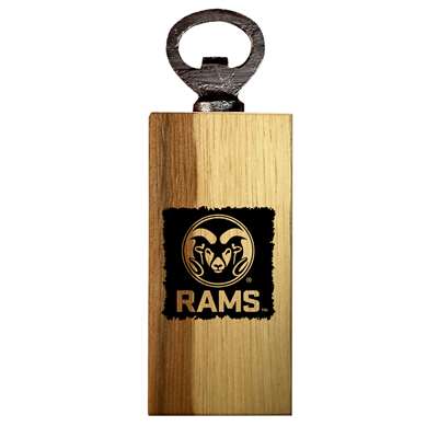 Colorado State Rams Wooden Bottle Opener