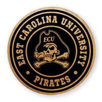 East Carolina Pirates Alderwood Coasters - Set of 4