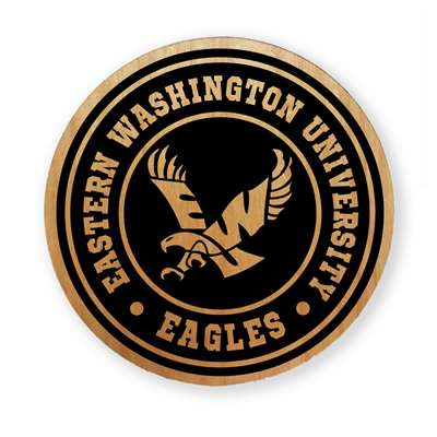 Eastern Washington Eagles Alderwood Coasters - Set of 4