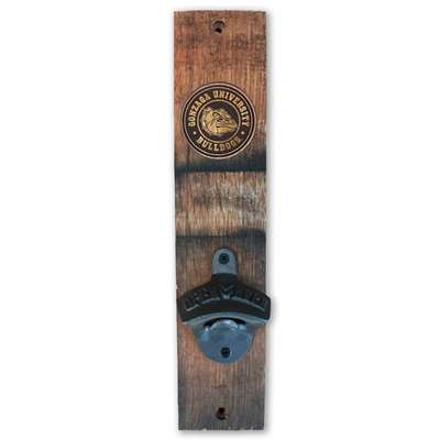 Gonzaga Bulldogs Barrel Stave Wall Mount Bottle Opener