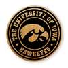 Iowa Hawkeyes Alderwood Coasters - Set of 4