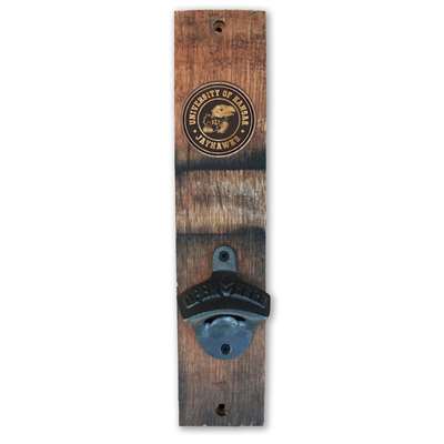 Kansas Jayhawks Barrel Stave Wall Mount Bottle Opener