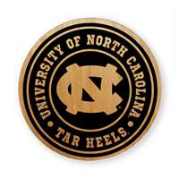 North Carolina Tar Heels Alderwood Coasters - Set of 4