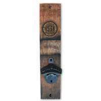 North Carolina State Wolfpack Barrel Stave Wall Mount Bottle Opener