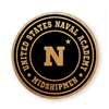 Navy Midshipmen Alderwood Coasters - Set of 4 - N w/ Star