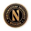 Northwestern Wildcats Alderwood Coasters - Set of 4