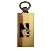 Northwestern Wildcats Wooden Bottle Opener