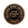 Oklahoma State Cowboys Alderwood Coasters - Set of 4